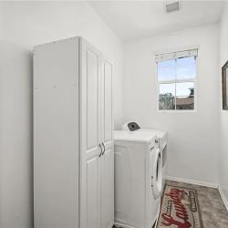 BEFORE - Laundry room prior